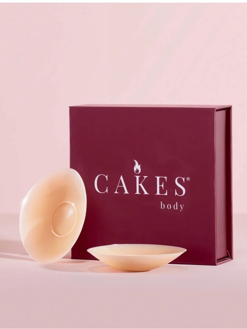 Cakes Body Caramel Adhesive Silicone Nipple Covers - Size DDD+ NIB